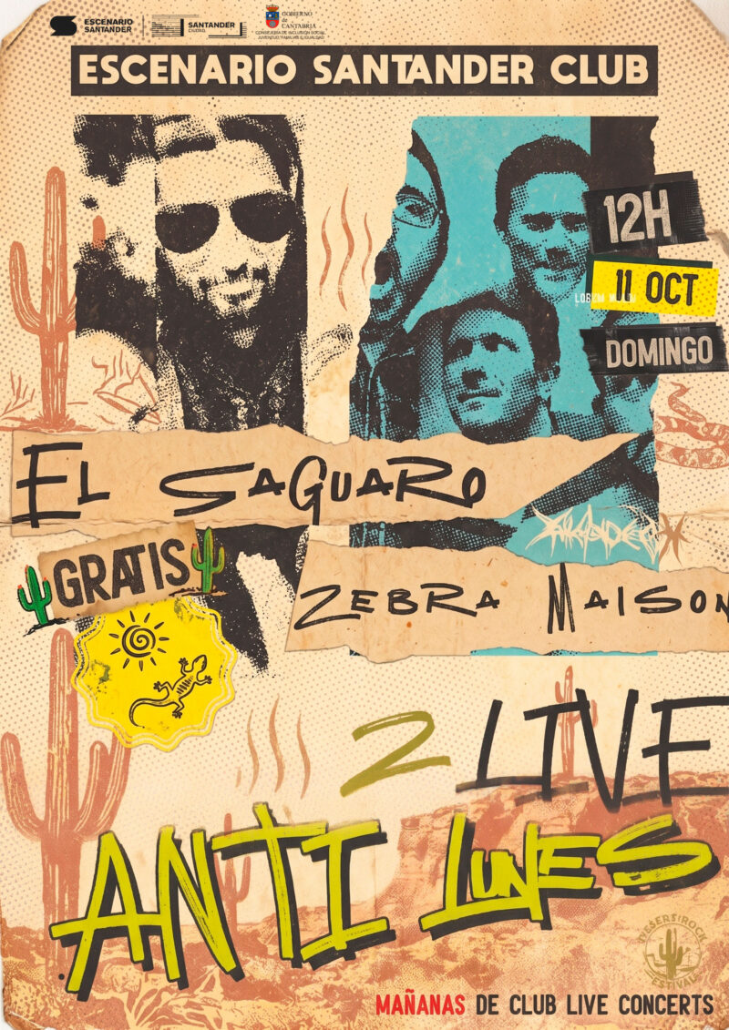 LOS ANTILUNES presentan EL SAGUARO + ZEBRA MAISON