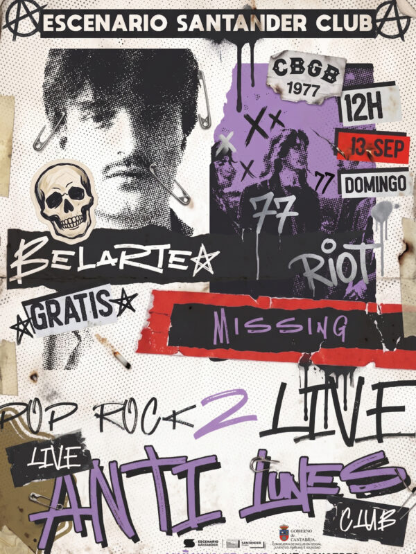 LOS ANTILUNES presentan a BELARTE + MISSING