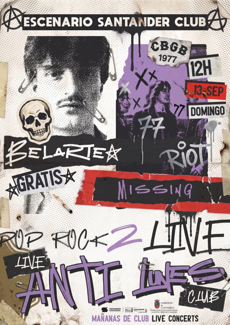 LOS ANTILUNES presentan a BELARTE + MISSING