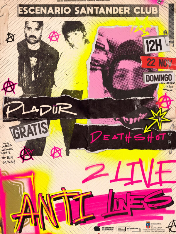 LOS ANTILUNES presentan PLADÜR + DEATHSHOT