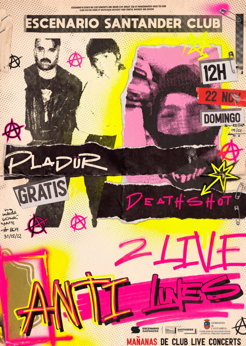 Concierto de Pladür y Deathshot · Santander