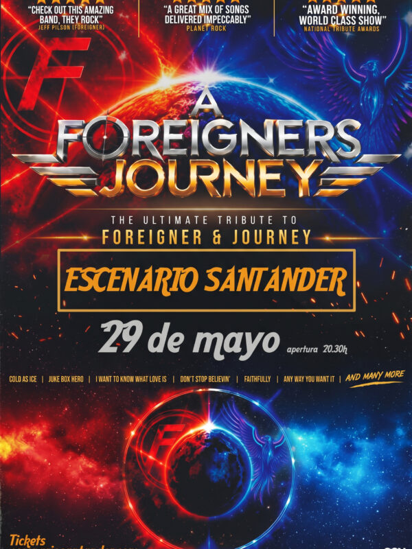 A Foreigners Journey – The Ultimate Tribute to Foreigner & Journey