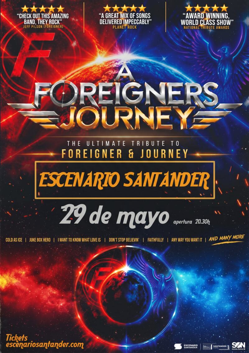 A Foreigners Journey – The Ultimate Tribute to Foreigner & Journey