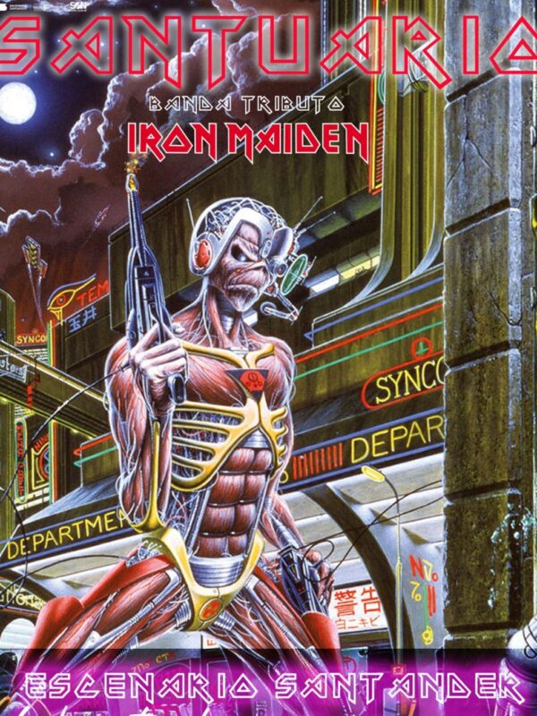 Iron Maiden Somewhere in Time Live por Santuario