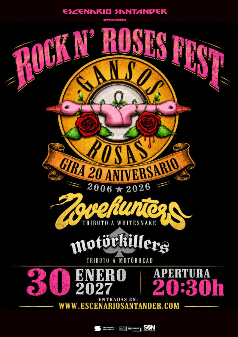 Rock N Roses Fest  –  Guns N´Roses  Whitesnake  Motorhead